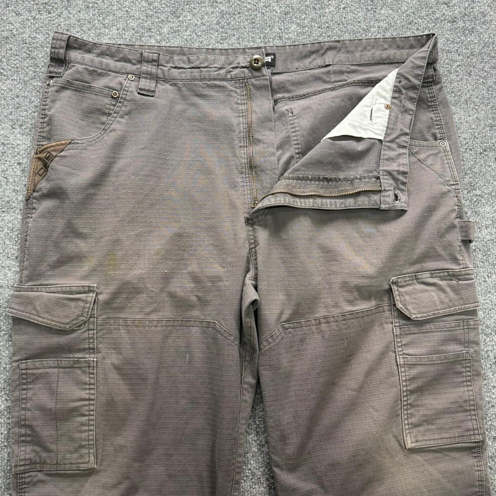 CQR Cargo Pants Men's 42x32 Gray Tactical Ripstop Work Utility Outdoor Hiking